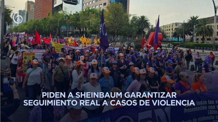Marcha del 25N expone crisis de violencia contra las mujeres en México