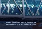 Llegan a Venezuela 172 migrantes deportados de EEUU tras cierre de espacio aéreo