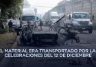 Explosión de coche que transportaba pirotecnia deja tres heridos