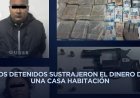 Detienen a dos personas por robo de 7 millones de pesos en Nezahualcóyotl