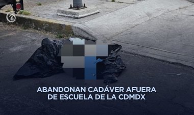 Hallan embolsado frente al Bachilleres #10 en la Venustiano Carranza