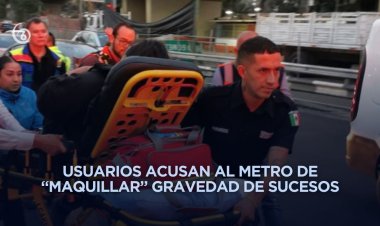 Metro atribuye caída a usuario, mientras testigos señalan falla en escaleras en accidente de Cd. Deportiva
