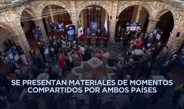 Inauguran exposición que recuerda el 135 aniversario de relación bilateral México-Rusia