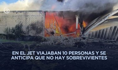 Mueren seis personas en desplome de aeronave cerca del aeropuerto de Toluca