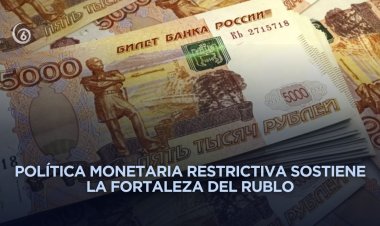 Fortaleza del rublo ruso marca máximos no vistos desde 1994