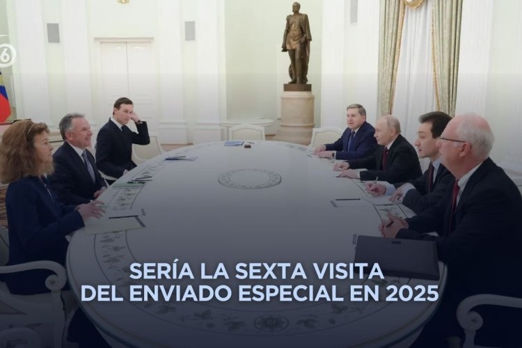 El presidente ruso recibe al enviado especial estadounidense Witkoff en el Kremlin