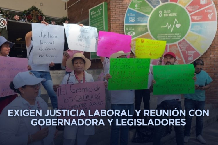 Con protesta en oficinas de Salud, químicos de Guerrero conmemoran su día