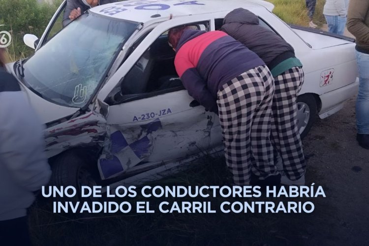 Choque entre dos autos deja varios lesionados en la Toluca–Zitácuaro