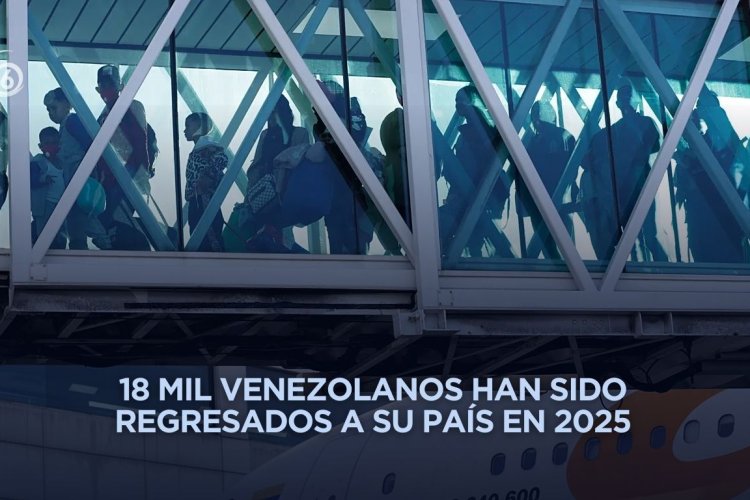 Llegan a Venezuela 172 migrantes deportados de EEUU tras cierre de espacio aéreo