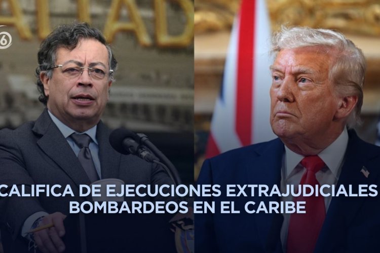 Petro sugiere que cuerpos encontrados en mar de Colombia pueden ser por bombardeos de EEUU