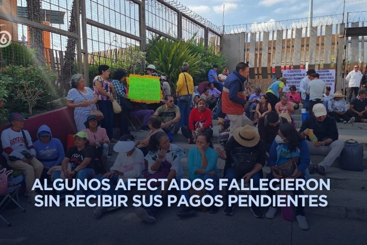 Protestan jubilados y pensionados por falta de pagos en Guerrero