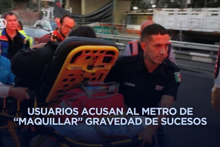 Metro atribuye caída a usuario, mientras testigos señalan falla en escaleras en accidente de Cd. Deportiva