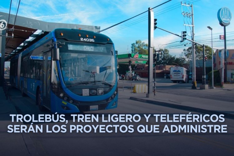 Crean Sistema de Transporte Eléctrico Mexiquense, operará desde 2026