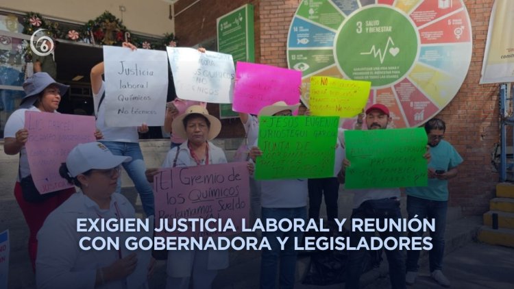 Con protesta en oficinas de Salud, químicos de Guerrero conmemoran su día