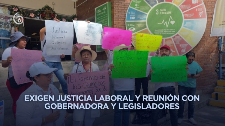 Con protesta en oficinas de Salud, químicos de Guerrero conmemoran su día