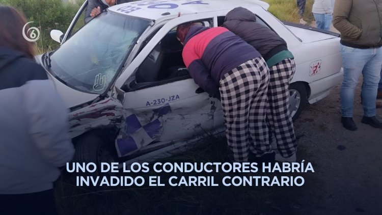 Choque entre dos autos deja varios lesionados en la Toluca–Zitácuaro