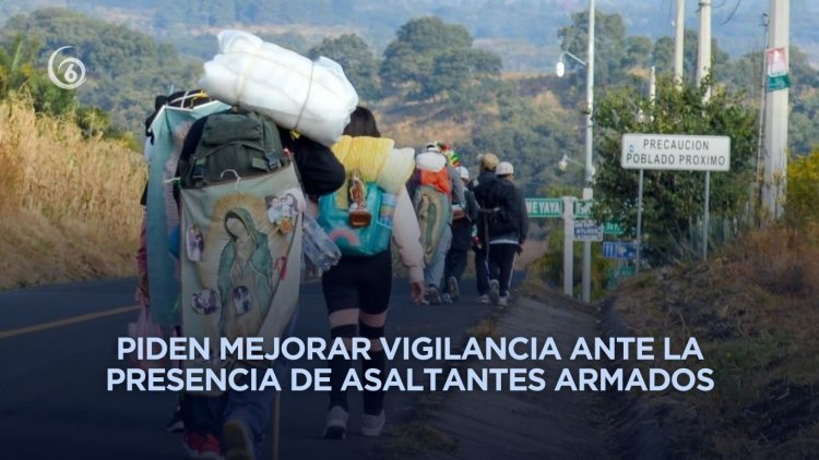 Peregrinos que se dirigen a la Basílica denuncian robos ocurridos en Puebla