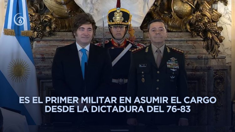 Un militar, es el nuevo ministro de Defensa en Argentina
