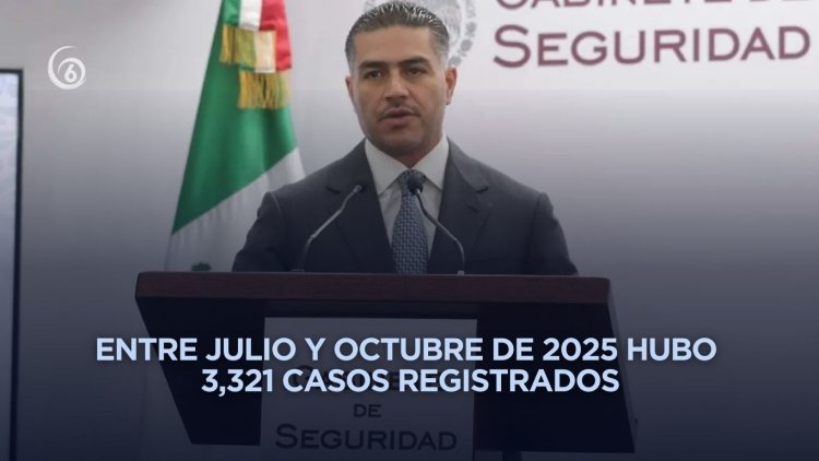 Harfuch reconoce que casos de extorsión no han reducido como se esperaba