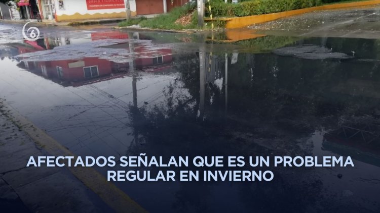 Lluvias y granizadas exhiben deficiencias en el sistema de drenaje de Toluca