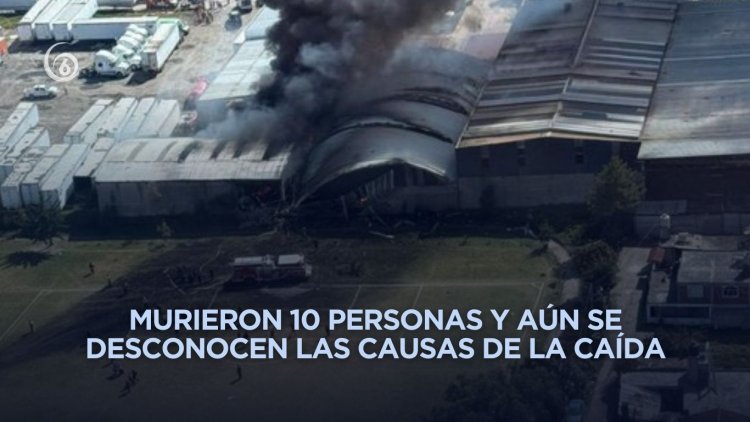 Sin fecha para resultados, avanzan peritajes por caída de jet en Toluca