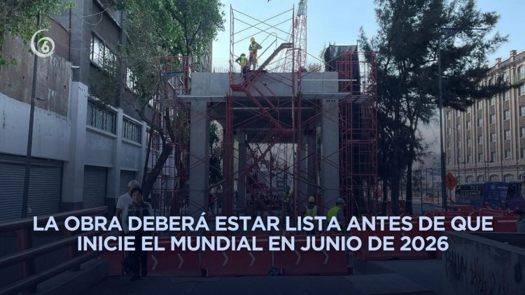Calzada Flotante en Tlalpan lleva 40% de avance en su construcción
