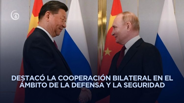 Putin considera relaciones de Rusia y China factor importante para estabilidad global