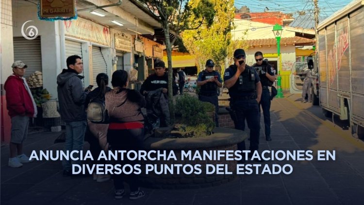 Denuncian represión policial contra comerciantes en Coatepec