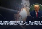 En menos de un año Trump ha ordenado operaciones militares en al menos seis naciones