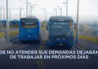 Trabajadores del Trolebús y Tren Ligero anuncian estallamiento de huelga