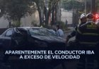 Automovilista pierde la vida tras chocar en la colonia Granjas México