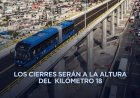 Cerrarán autopista México-Puebla por trabajos del Trolebús Chalco-Santa Marta