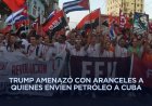 Universitarios cubanos condenan amenazas de Trump contra la isla