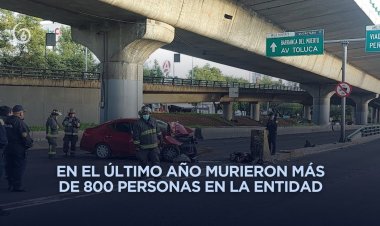 Edomex, tercer estado con más muertes por accidentes viales