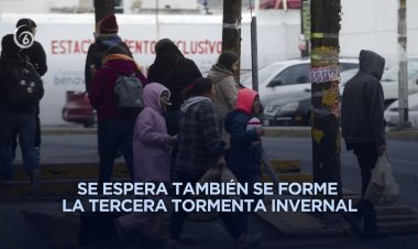 Bajas temperaturas continuarán por tres nuevos frentes fríos