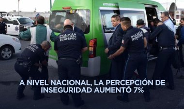 Ecatepec, municipio del Edomex con mayor percepción de inseguridad