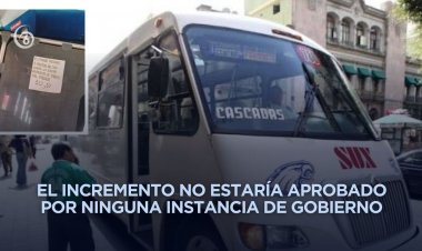 Sin previo aviso transporte público sube costo del pasaje en Xalapa, Veracruz