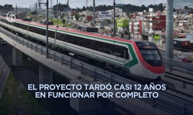 Tren Interurbano operará en su totalidad de Toluca a Observatorio