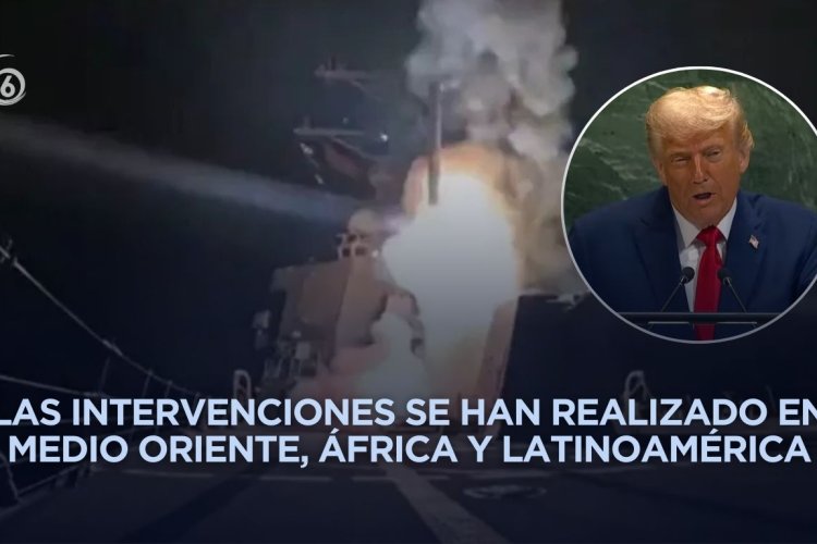 En menos de un año Trump ha ordenado operaciones militares en al menos seis naciones