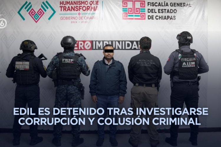 Por esto detuvieron a alcalde morenista de Cintalapa, Chiapas