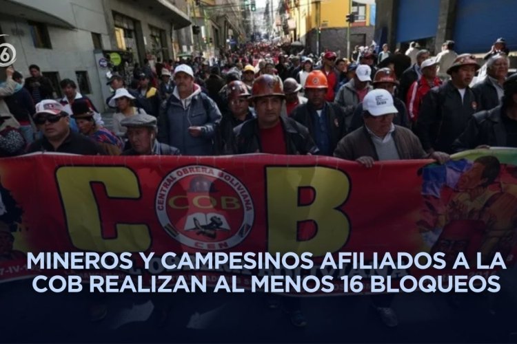 Se mantienen bloqueos en Bolivia contra decreto de 