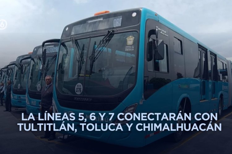 Construcción de tres nuevas líneas de Mexibús podrían iniciar este 2026