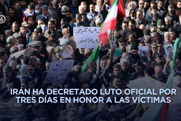 Irán despide mártires y protesta contra injerencia de EEUU e Israel