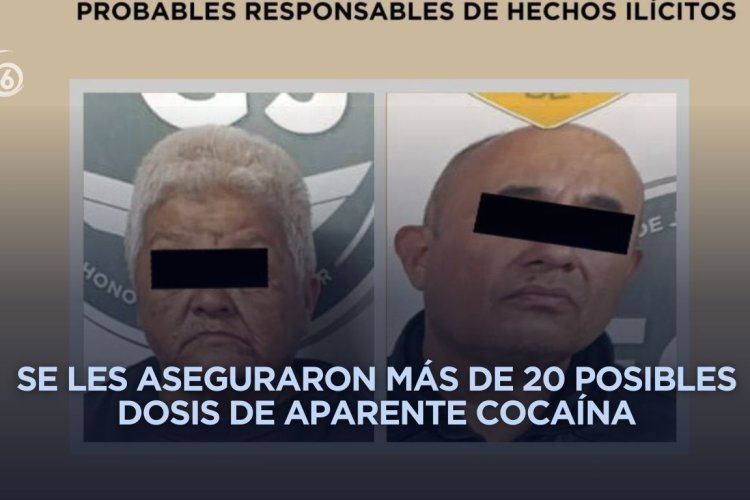 Detienen a abuelitos en Ixtapaluca por presuntamente vender droga