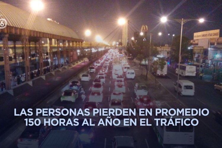 Congestión vial afecta productividad y calidad de vida de usuarios