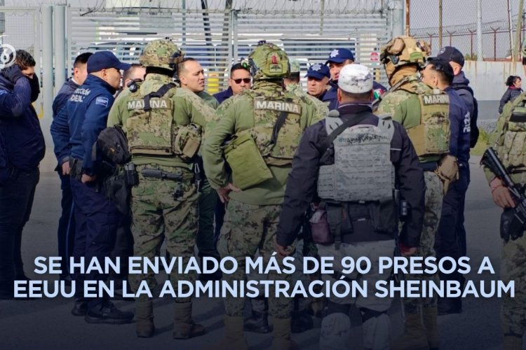 México confirma traslado de más de 30 reos de alto impacto por solicitud de EEUU