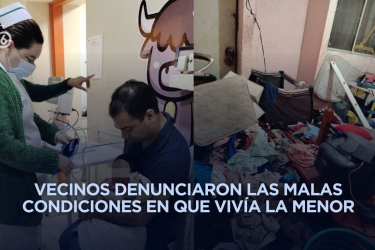 DIF de Veracruz rescata a bebé que vivía entre la basura