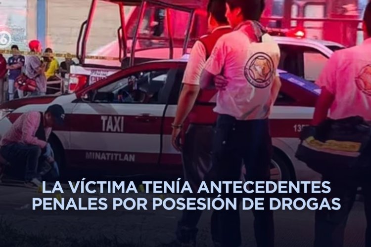 Matan a balazos a taxista en Minatitlán, Veracruz