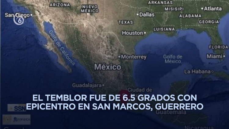 Sismo sacude centro del país y activa protocolos de emergencia