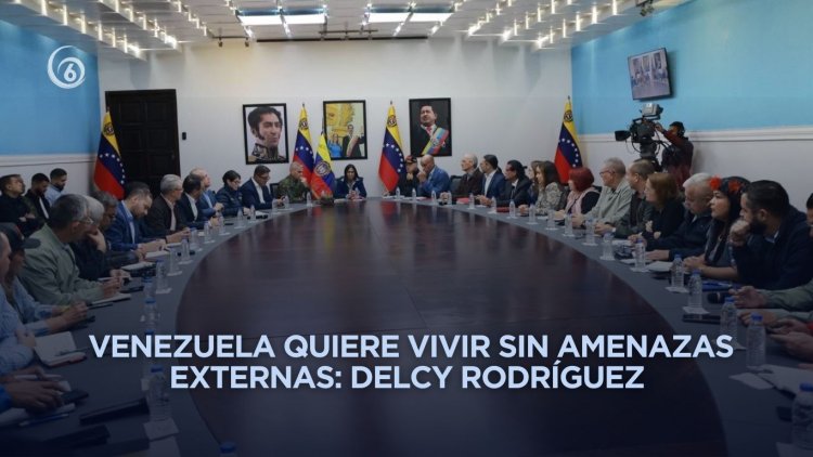 Nueva presidenta de Venezuela llama al diálogo con Estados Unidos